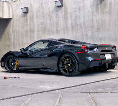 Фото дисков Anrky S1-X3 на Ferrari 488