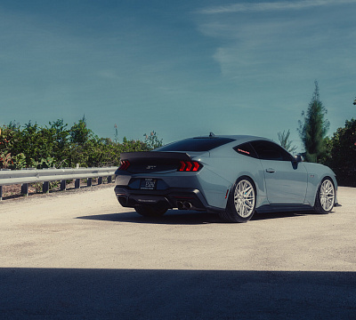 Фото дисков Vossen HF-7 на Ford Mustang VII