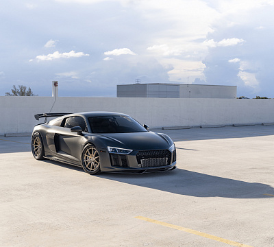 Фото дисков Strasse Wheels SV10 Track на Audi R8 (4S)