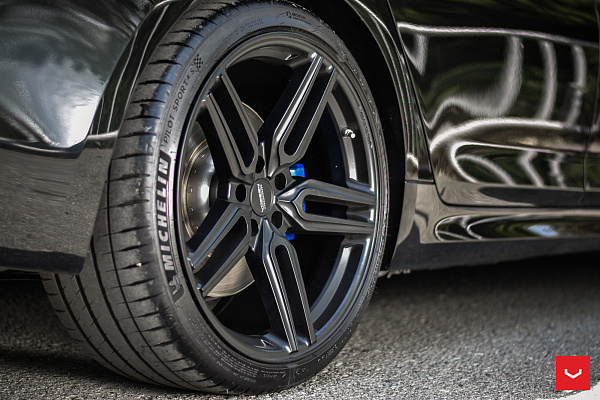Фото дисков Vossen HF-1 Черный сатин на BMW 5/M5 (G30/F90)