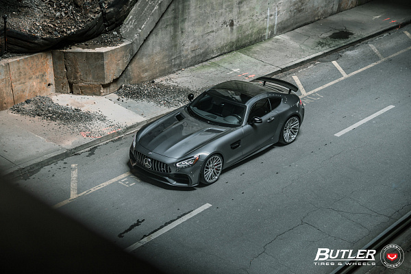 Фото дисков Vossen EVO-6T Глянцевый лак на Mercedes-Benz AMG GT I