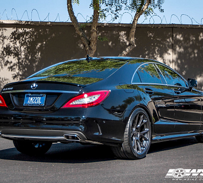 Фото дисков Vossen VFS-6 на Mercedes-Benz CLS (C218)