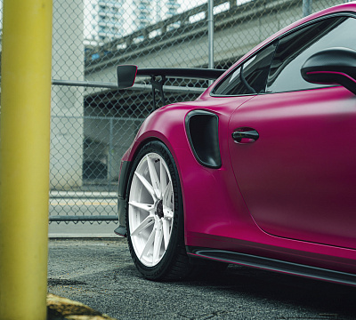 Фото дисков Vossen EVO-2R на Porsche 911 VII
