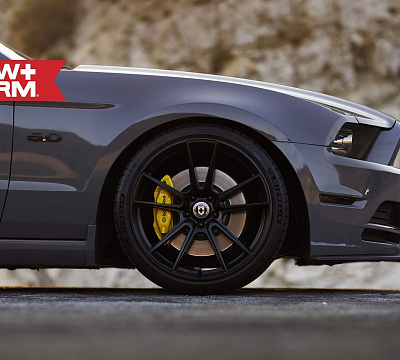 Фото дисков HRE FF04 на Ford Mustang V