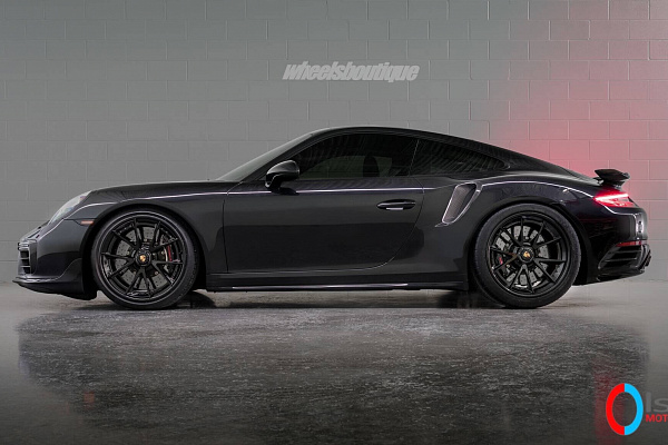 Фото дисков HRE S204 Черный глянец на Porsche 911 VII