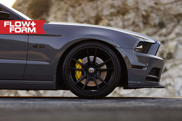 Фото дисков HRE FF04 Черный сатин на Ford Mustang V