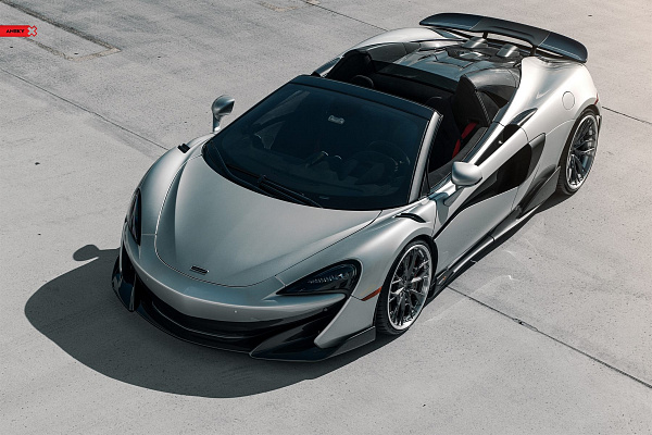 Фото дисков Anrky S3-X5 Сатиновый темный лак на McLaren 600