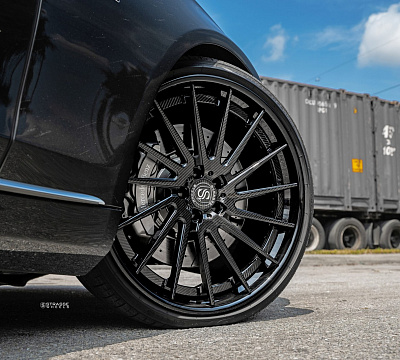 Фото дисков Strasse Wheels SV15T Deep Concave FS на Mercedes-Benz S-Class (W222, C217)
