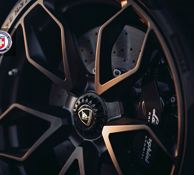 Фото дисков HRE P201 на Lamborghini Aventador