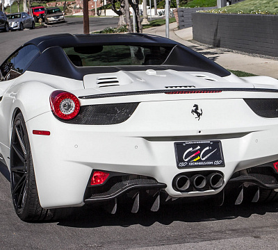 Фото дисков CEC C26 на Ferrari 458