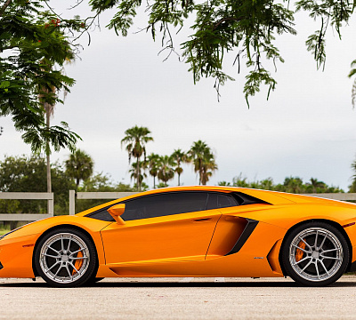 Фото дисков Anrky AN34 на Lamborghini Aventador