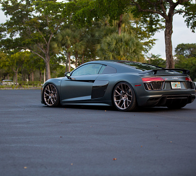 Фото дисков Vossen CG-204 на Audi R8 (4S)