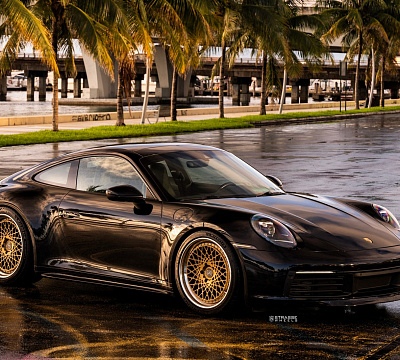 Фото дисков Strasse Wheels SC20 Track на Porsche 911 VIII