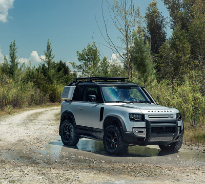Фото дисков Vossen HF-5 на Land Rover Defender II