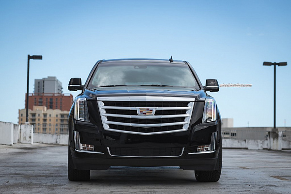 Фото дисков Anrky AN36-S Черный глянец на Cadillac Escalade IV