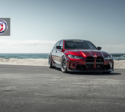 Фото дисков HRE 528 на BMW 3/M3 (G2x/G80)