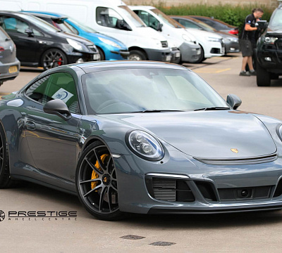 Фото дисков HRE P104 на Porsche 911 VII