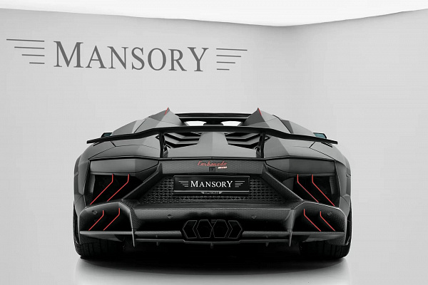 Фото дисков Mansory CV.7 Air C Черный сатин на Lamborghini Aventador