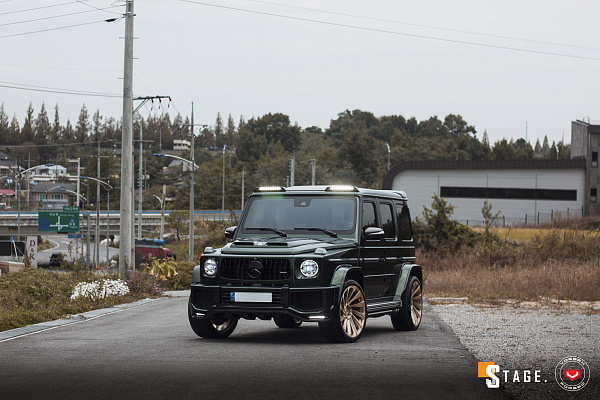 Фото дисков Vossen UV-3 Глянцевое темное золото на Mercedes-Benz G-Class III