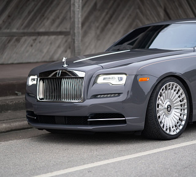 Фото дисков Brixton Forged LX07 на Rolls-Royce Wraith