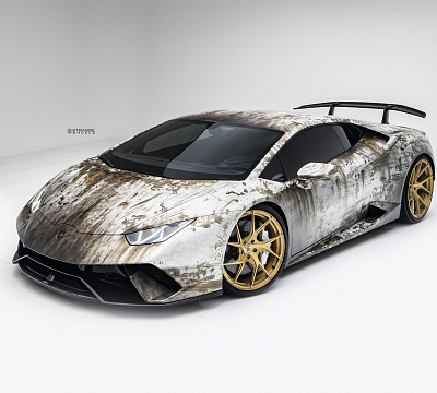 Фото дисков Strasse Wheels SM5RT Deep Concave Monoblock на Lamborghini Huracan