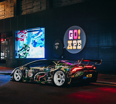 Фото дисков Brixton Forged TR05 AERO1 на Lamborghini Huracan