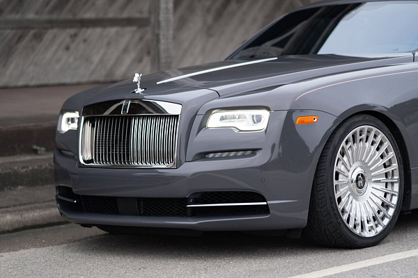 Фото дисков Brixton Forged LX07 Алмазная проточка на Rolls-Royce Wraith