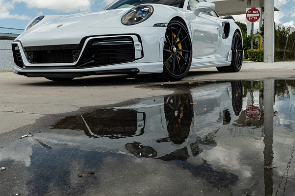 Фото дисков Anrky AN33 Черный сатин на Porsche 911 VIII
