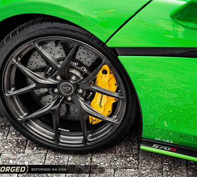 Фото дисков BC Forged RZ21 на McLaren 570S