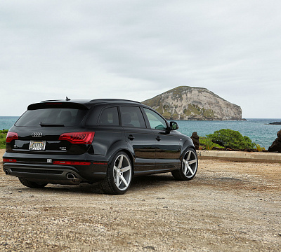 Фото дисков Vossen CV3 на Audi Q7 (4L)