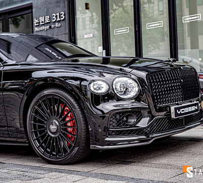 Фото дисков Vossen HF-8 на Bentley Flying Spur III
