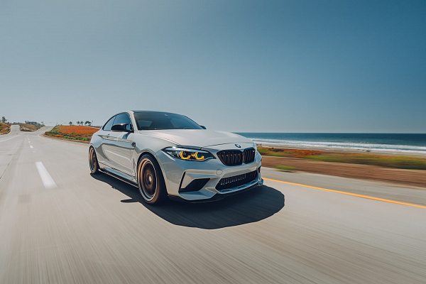 Фото дисков HRE 521 Сатиновая бронза на BMW 2/M2 (F22/F87)