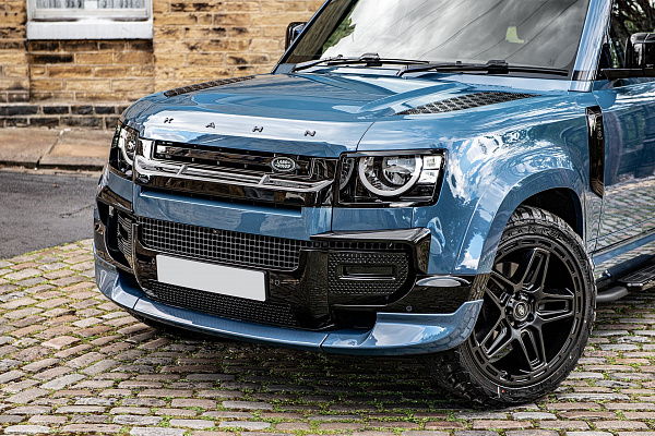 Фото дисков Kahn G06 Черный сатин на Land Rover Defender II