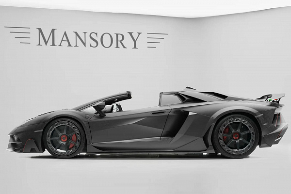 Фото дисков Mansory CV.7 Air C Черный сатин на Lamborghini Aventador