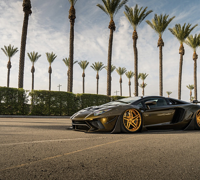 Фото дисков Savini SV71 на Lamborghini Aventador