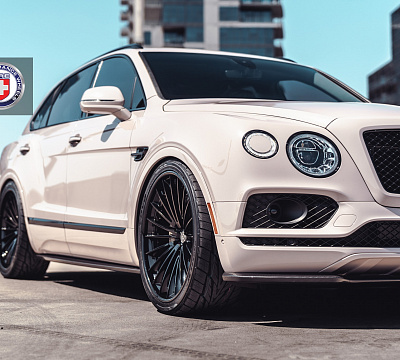 Фото дисков HRE S209 на Bentley Bentayga