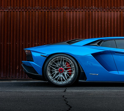 Фото дисков Brixton Forged VL4 на Lamborghini Aventador
