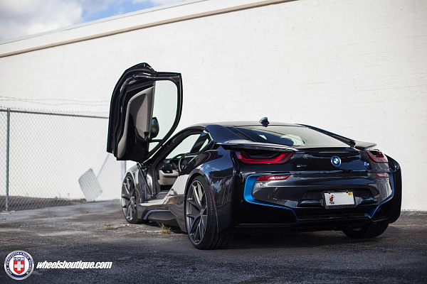 Фото дисков HRE P101 Сатиновый графит на BMW i8