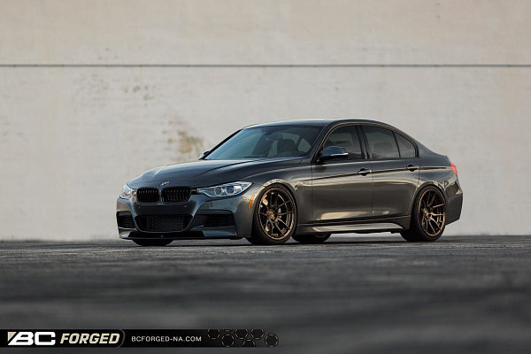 Фото дисков BC Forged HCA162 Глянцевая бронза на BMW 3/M3 (F3x/F80)
