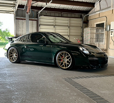 Фото дисков HRE FF01 на Porsche 911 VI