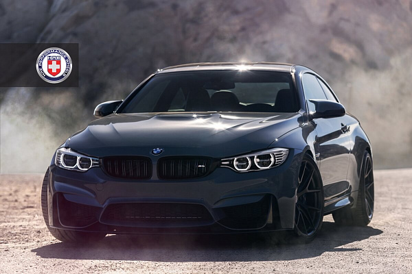Фото дисков HRE P101 Черный сатин на BMW 4/M4 (F32/F82)