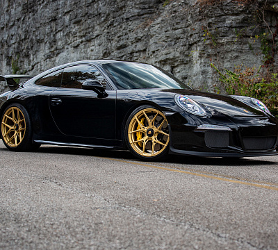Фото дисков Vossen S21-01 на Porsche 911 VII