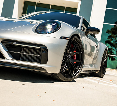 Фото дисков Brixton Forged FDE01 на Porsche 911 VIII