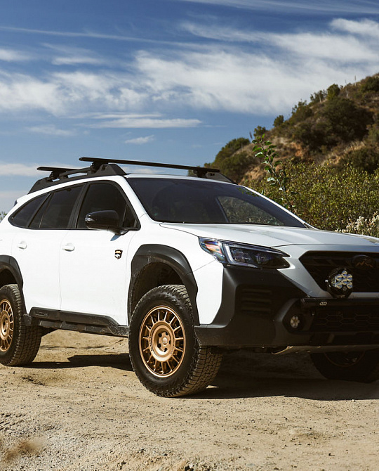 Фото дисков VOLL Сатиновая бронза на Subaru Outback BT