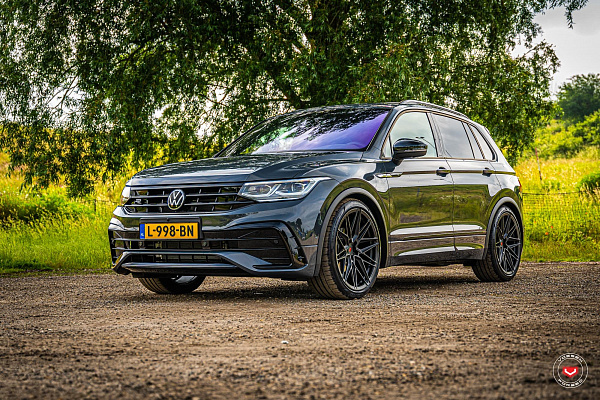 Фото дисков Vossen EVO-2 Черный сатин на Volkswagen Tiguan II