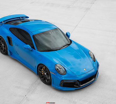 Фото дисков HRE P201 на Porsche 911 VIII