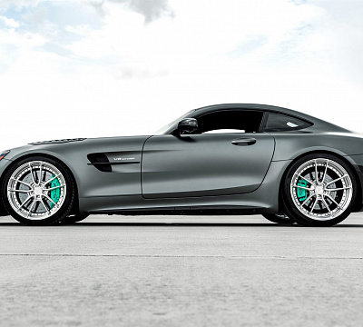 Фото дисков Anrky AN24 на Mercedes-Benz AMG GT I