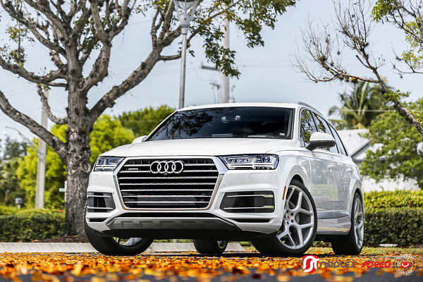 Фото дисков Vossen CG-205 Серебро на Audi Q7 (4M)