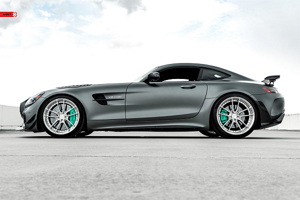 Фото дисков Anrky AN24 Полированный лак на Mercedes-Benz AMG GT I