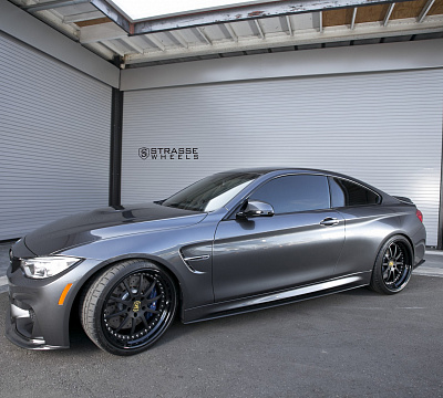 Фото дисков Strasse Wheels R10 Performance на BMW 4/M4 (F32/F82)